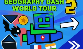 Play Geography Dash 2 now!