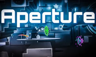 PLay Geometry Dash Aperture now!
