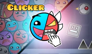 PLay Geometry Dash Clicker now!