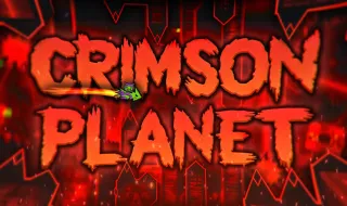 PLay Geometry Dash Crimson Planet now!