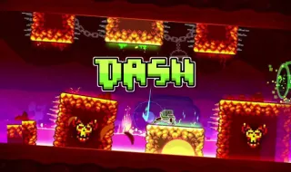 PLay Geometry Dash: Dash Level now!
