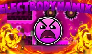 PLay Geometry Dash Electrodynamix now!