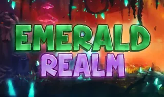 PLay Geometry Dash Emerald Realm now!