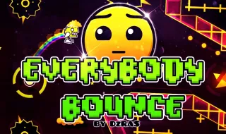 PLay Geometry Dash Everybody Bounce now!