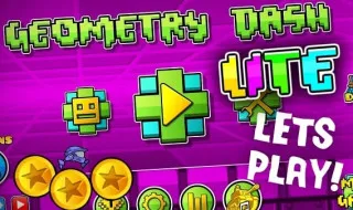 PLay Geometry Dash Lite now!