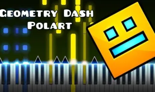 Play Geometry Dash Polart now!