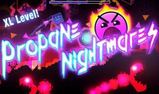 Play Geometry Dash Propane Nightmares now!