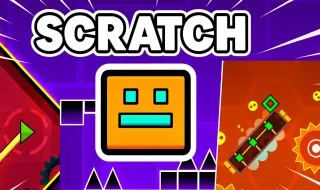 PLay Geometry Dash Scratch now!