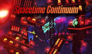 PLay Geometry Dash Spacetime Continuum now!