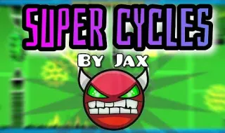 Play Geometry Dash Super Cycles now!