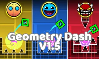 PLay Geometry Dash v1.5 now!