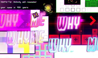 Play Geometry Dash WhyMeWhyMeWhyMeWhyMe now!