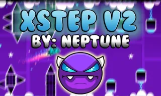 Play Geometry Dash Xstep V2 now!