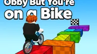 Obby but You're on a Bike