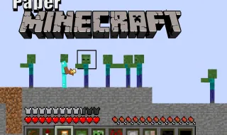 Paper Minecraft
