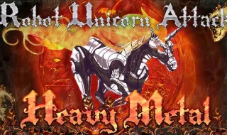 PLay Robot Unicorn Attack: Heavy Metal now!