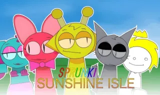 PLay Sprunki Sunshine Isle now!